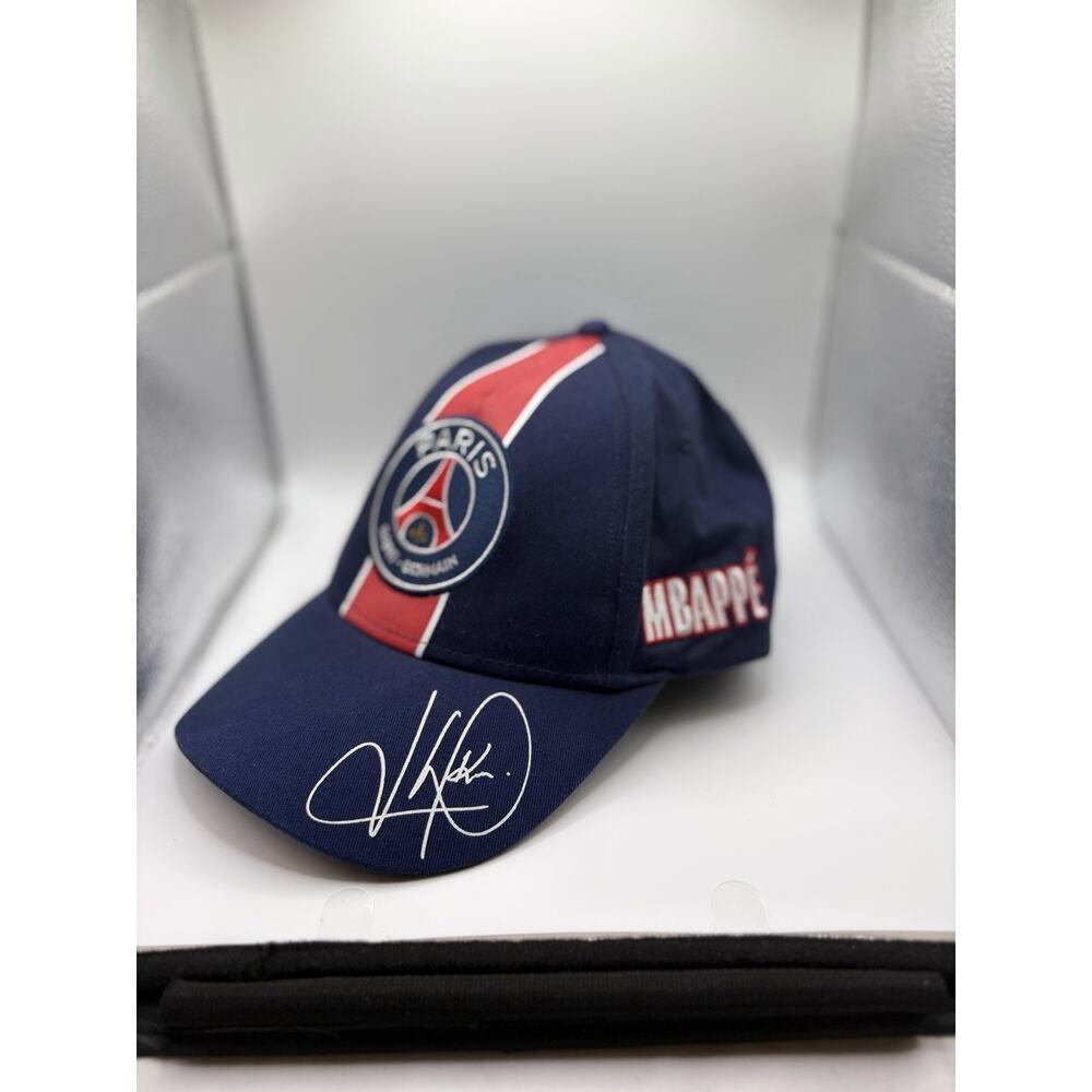 Paris Saint-Germain #7 Kylian Mbappe' Cap Adult Adjustable Blue Hat